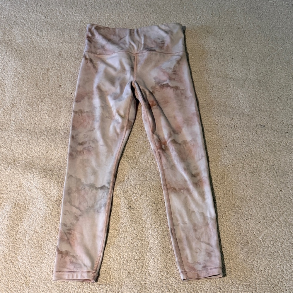 Athleta Women's Elation Snow Dyed 7/8 Length Tight XS